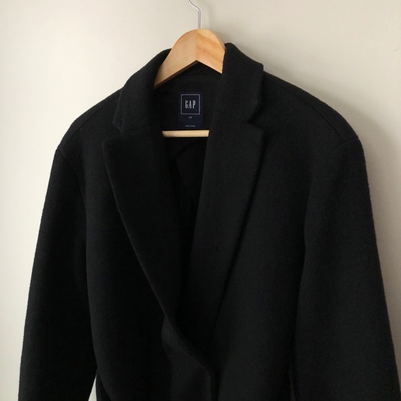 Gap | Wool-blend Wrap Coat - Picture 3 of 10